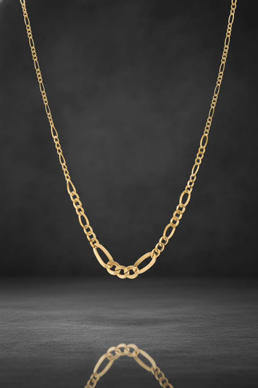 زنجیر طلا  فیگارو کنیک لوکس