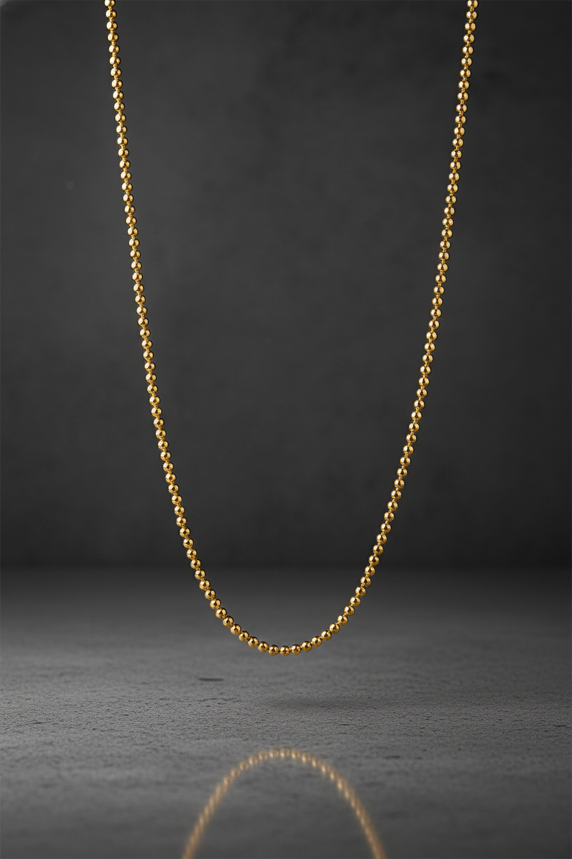 گردنبند تمام گوی لوکس